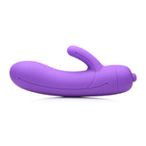 Lil Smoothie 7X Mini Silicone Rabbit Vibe- Violet